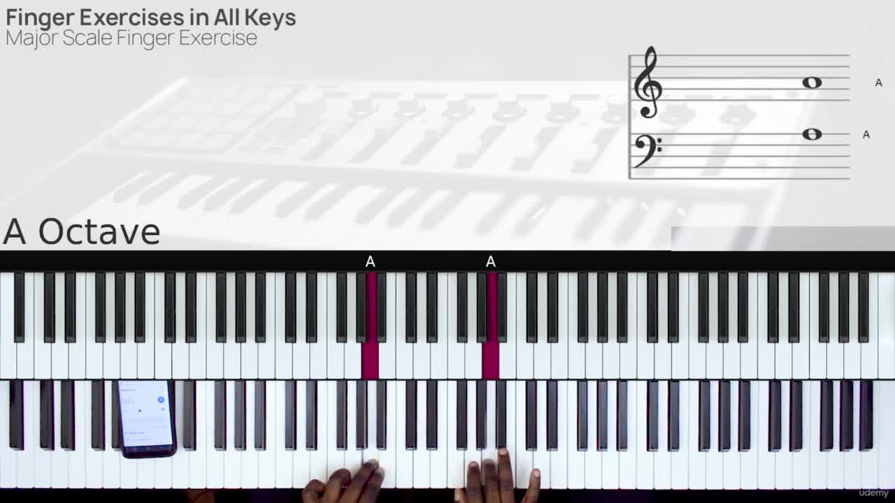 Các bài luyện ngón piano là hết sức cơ bản dành cho người mới tập chơi